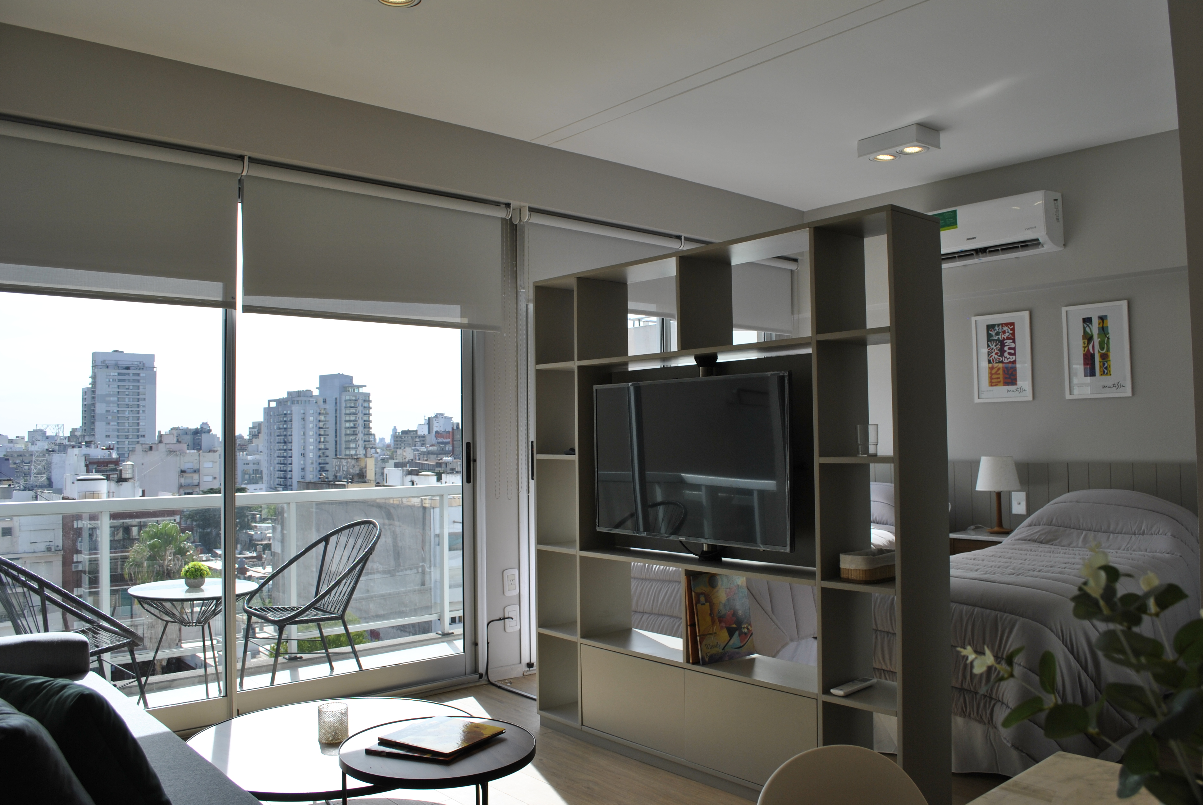 Studio con vista a la ciudad